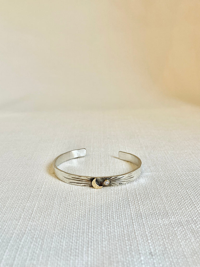 Luna Silver Cuff