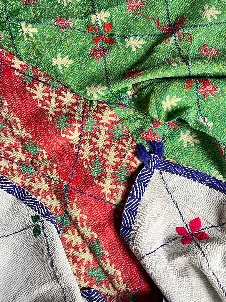 Vintage Kantha Quilt | Davao