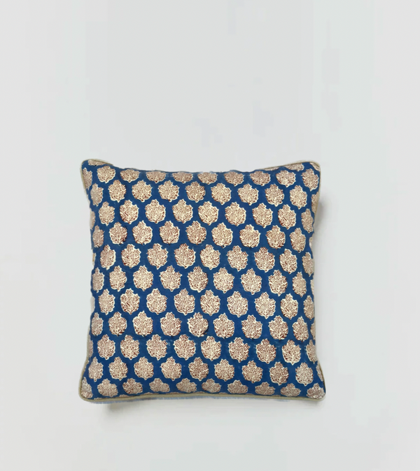 Block Print Pillow | Myrtille