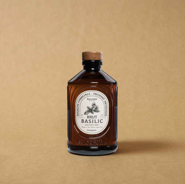 Raw Basil Syrup