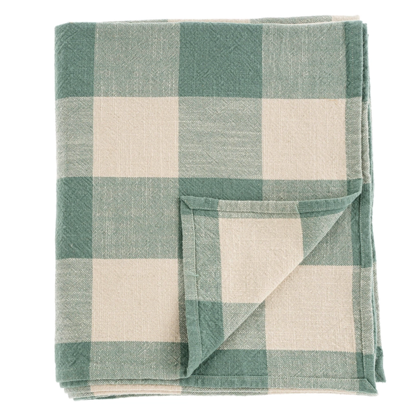 Lagoon Check Tablecloth
