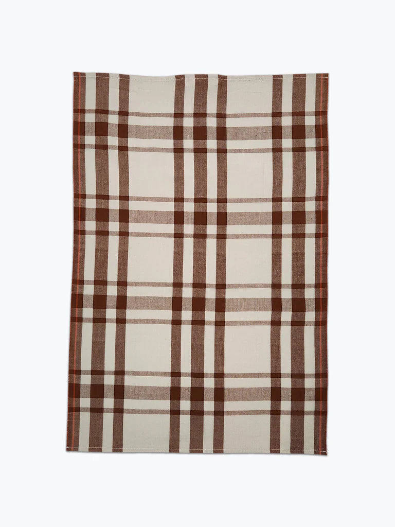 Plaid Cotton Tea Towel