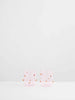 Pomponette Glasses | Pink & Amber