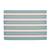 Set of 4 Woven Striped Placemats | Sky
