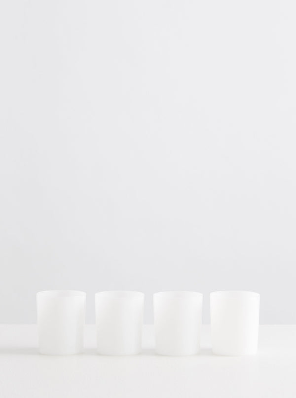 Large Glass | White
