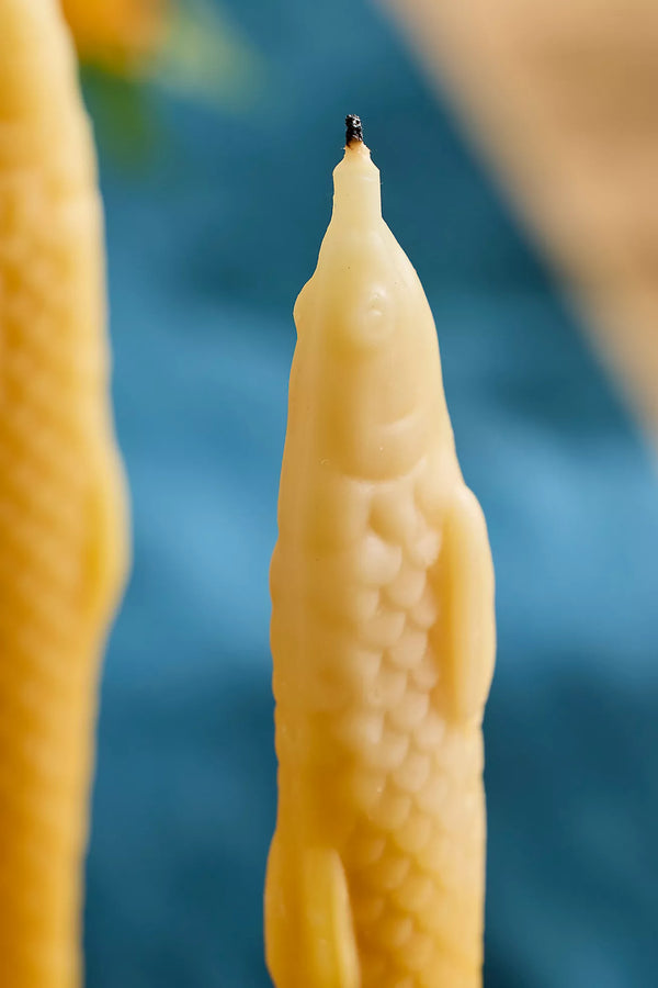 Fish Sticks Beeswax Candles