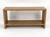 Vintage Leopardwood Console Table