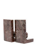 Cassis Marble Bookends