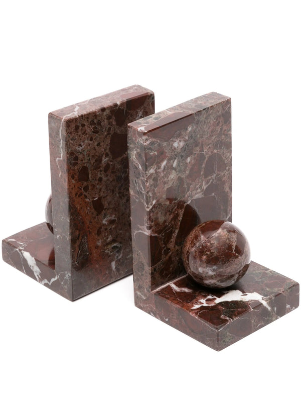 Cassis Marble Bookends