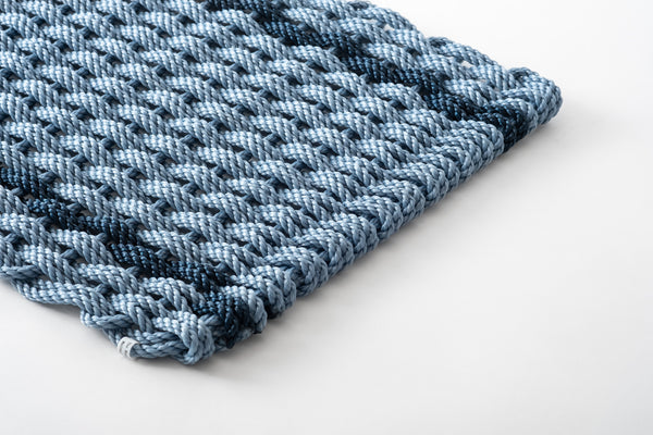 Glacier/Navy Rope Doormat