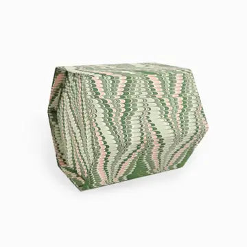 Hand-Printed Basket Bin