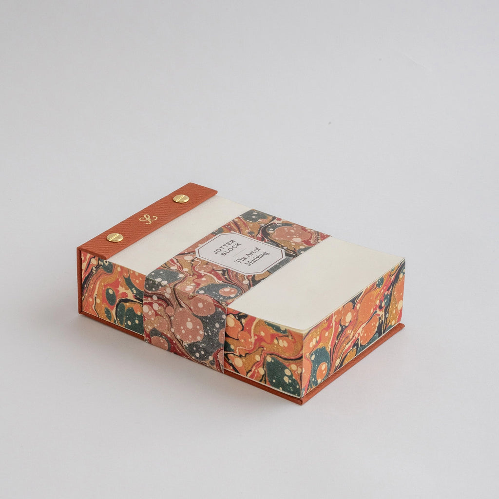 Marbled Jotter Block