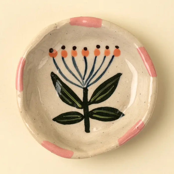 Lotus Pottery Small Dish