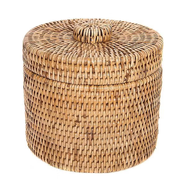 Rattan Canister