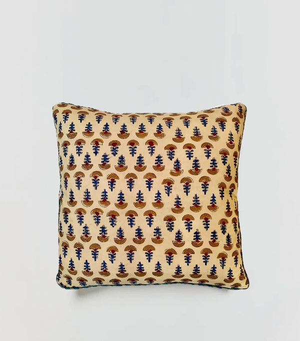 Block Print Pillow | Clay