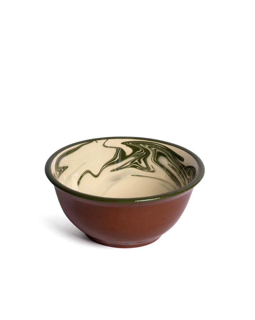 Hand-Marbled Bowl