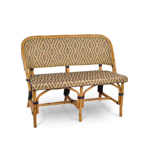 2-Seater Rattan Banquette