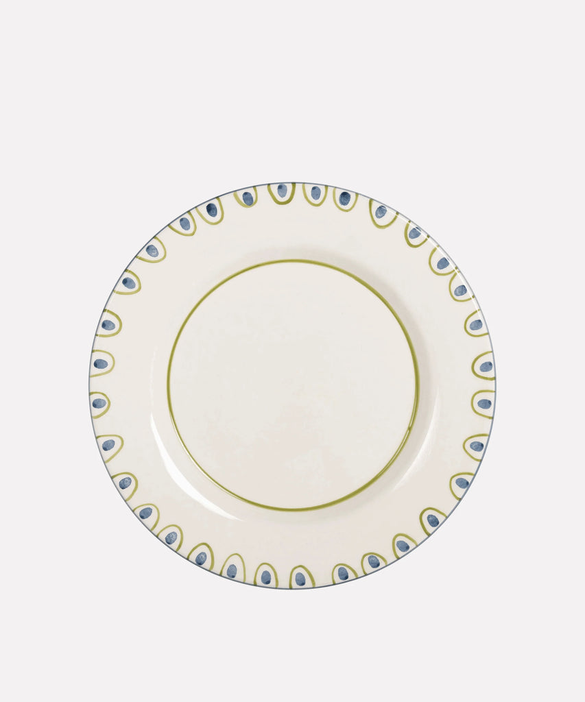 Hand-Painted Dinner Plate