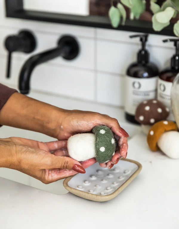 Woodland Felted Soap