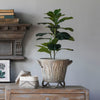 Outdoor Faux Bois Planter