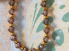 Brown Czech Glass Necklace