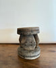 Antique Mali Round Stool, Mini