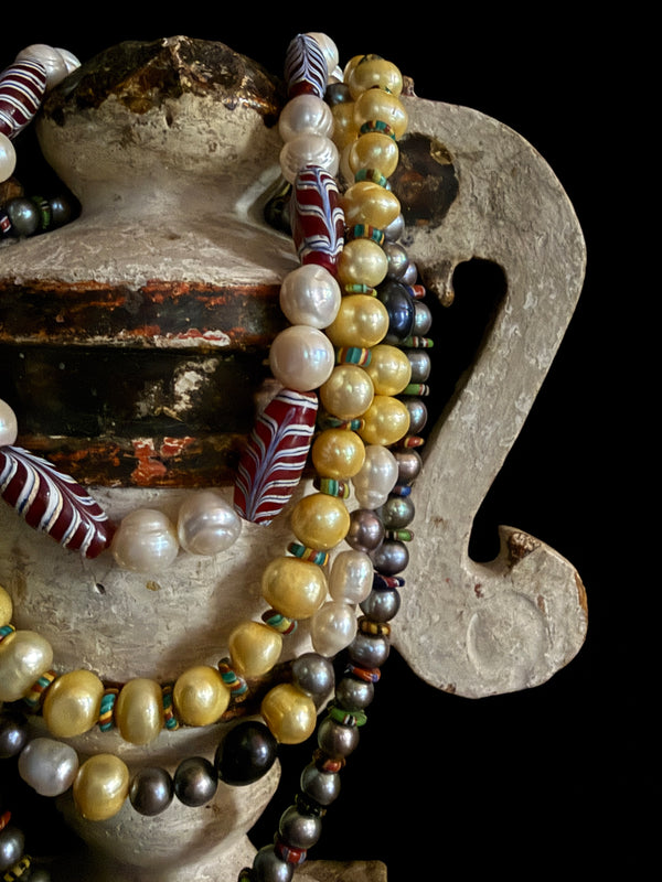 Mixed Strand of Cultured Pearls
