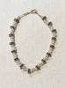 Czech Glass & Brass Necklace