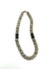Dalmatian Jasper, Agate & Brass Necklace