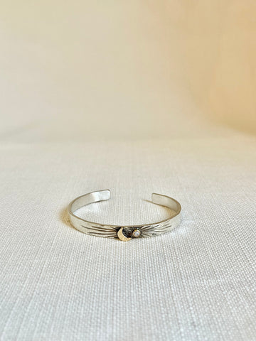 Luna Silver Cuff