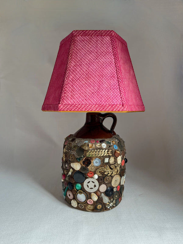 Early 20th C. Folk Art Memory Lamp