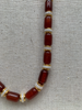 Agate & Mother of Pearl Necklace, Long