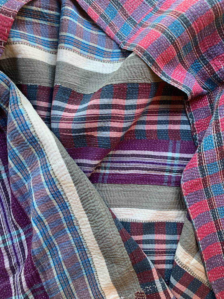 Vintage Kantha Quilt | Fairfield