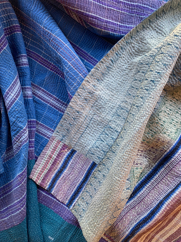 Vintage Kantha Quilt | Kalispell