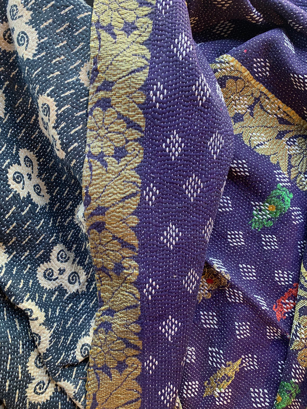 Vintage Kantha Quilt | Glendive