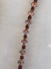 Blush & Garnet Vintage Czech Glass Necklace