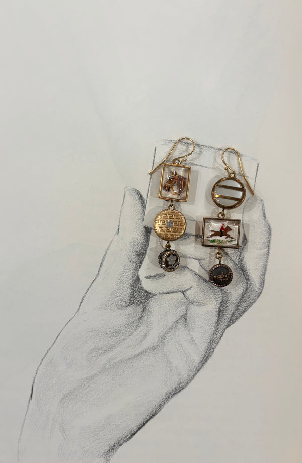 Off to the Races Earrings