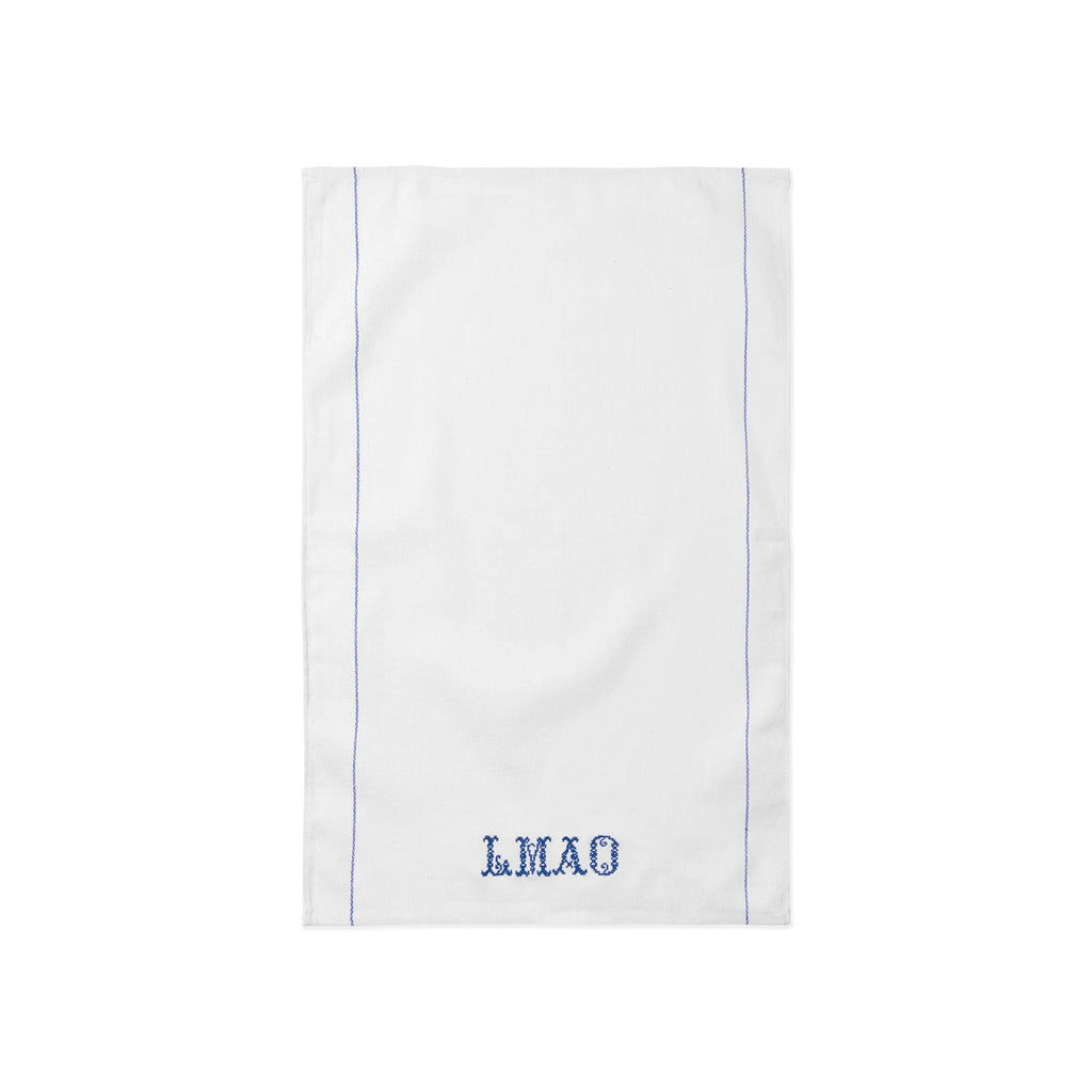 Cheeky Monogram Tea Towel