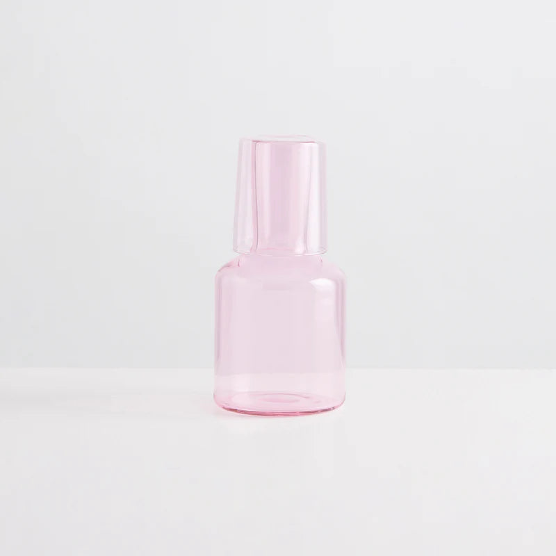 Glass Carafe | Pink