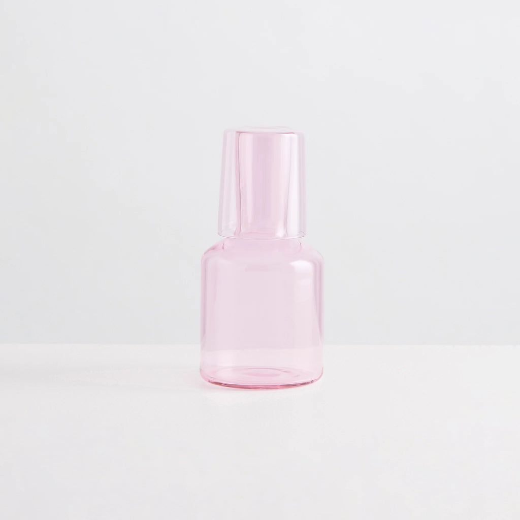 Glass Carafe | Pink