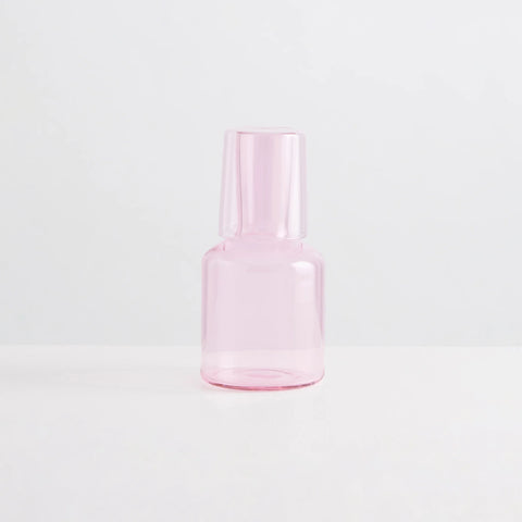 Glass Carafe | Pink