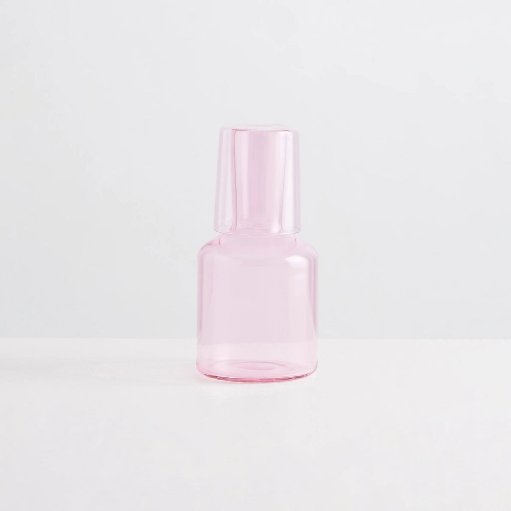Glass Carafe | Pink