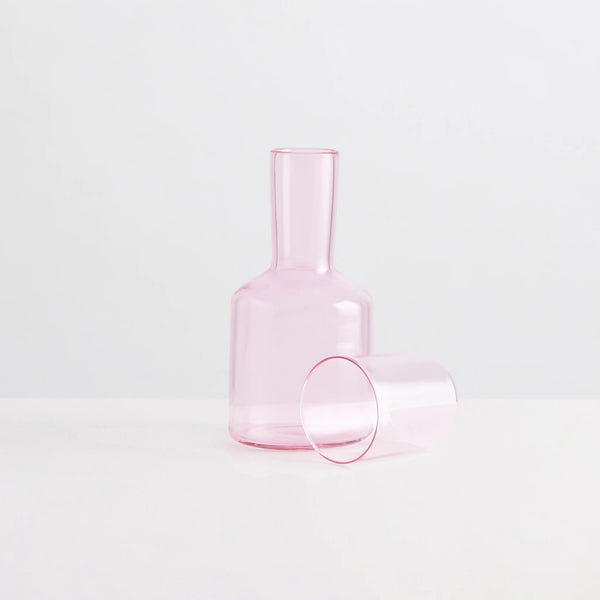 Glass Carafe | Pink