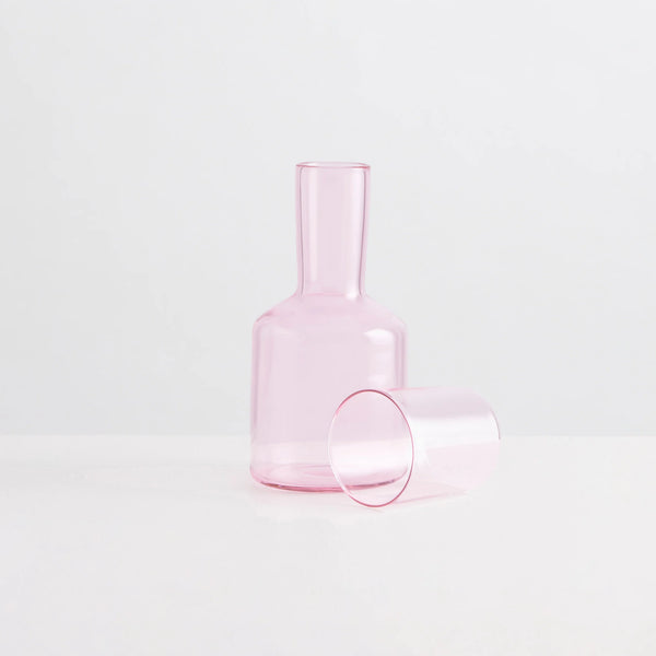 Glass Carafe | Pink