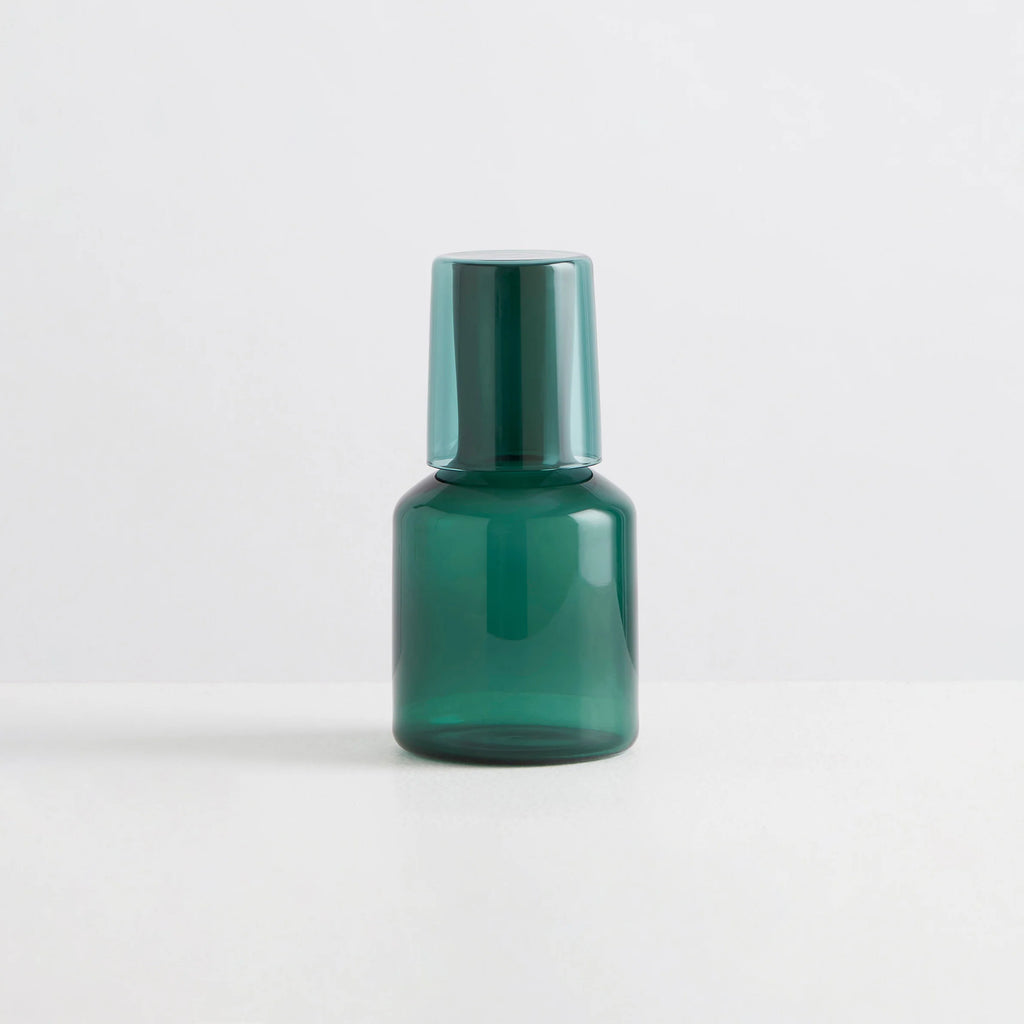 Glass Carafe | Teal