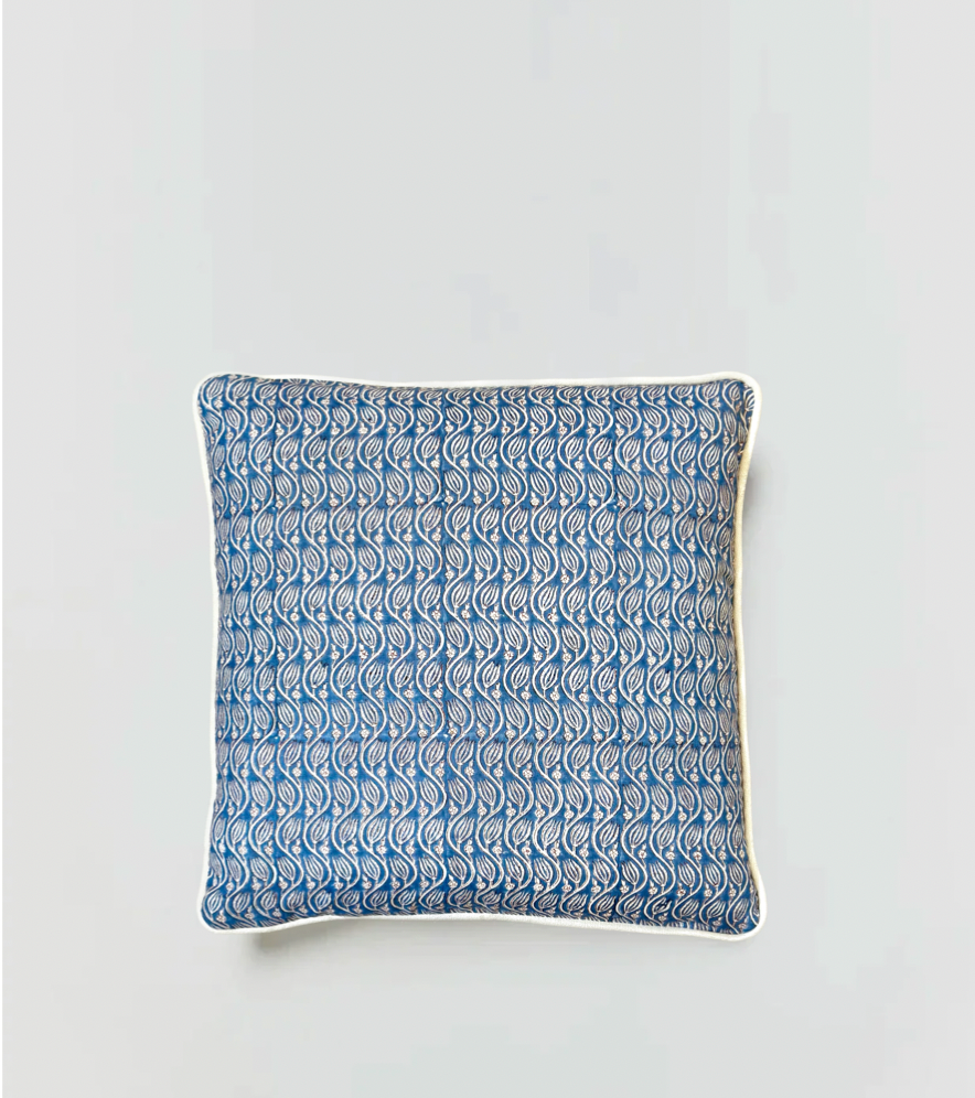 Block Print Pillow | Monterey