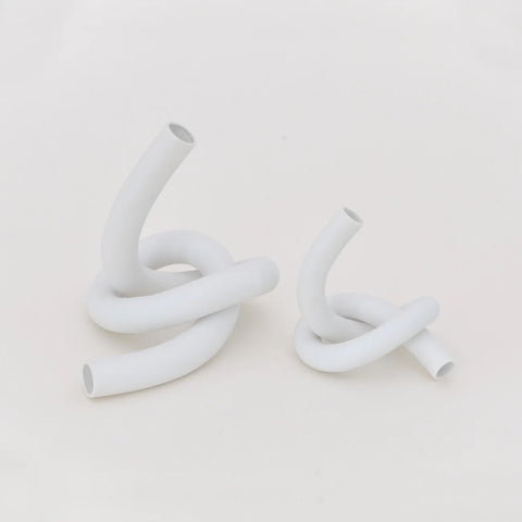 Knotted Porcelain Vase