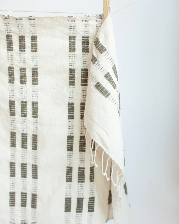 Soho Cotton Hand Towel | Charcoal