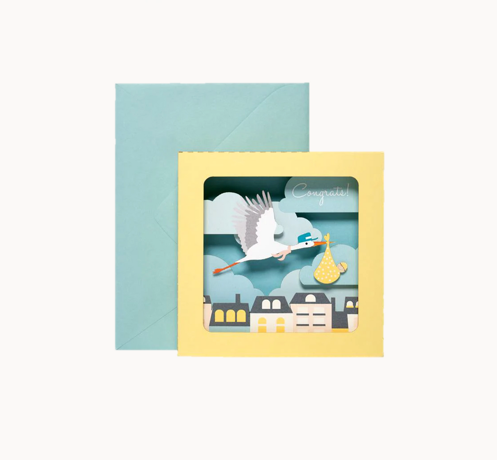 Stork Pop-Up Card
