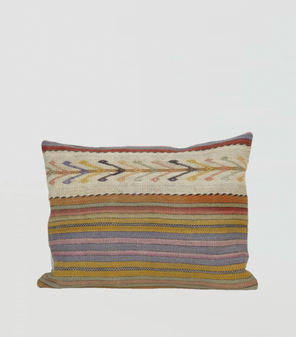 Anatolian Striped Kilim Pillow